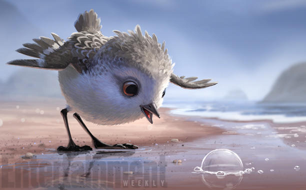 First Glimpse of Pixar’s Newest Short “Piper”