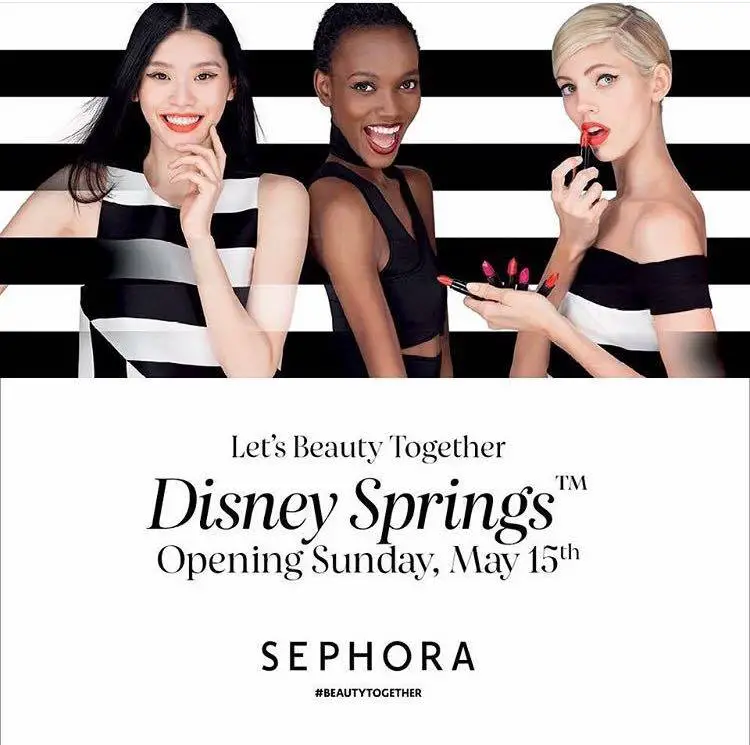 Sephora is Coming to Disney Springs-Projected Opening May 15th