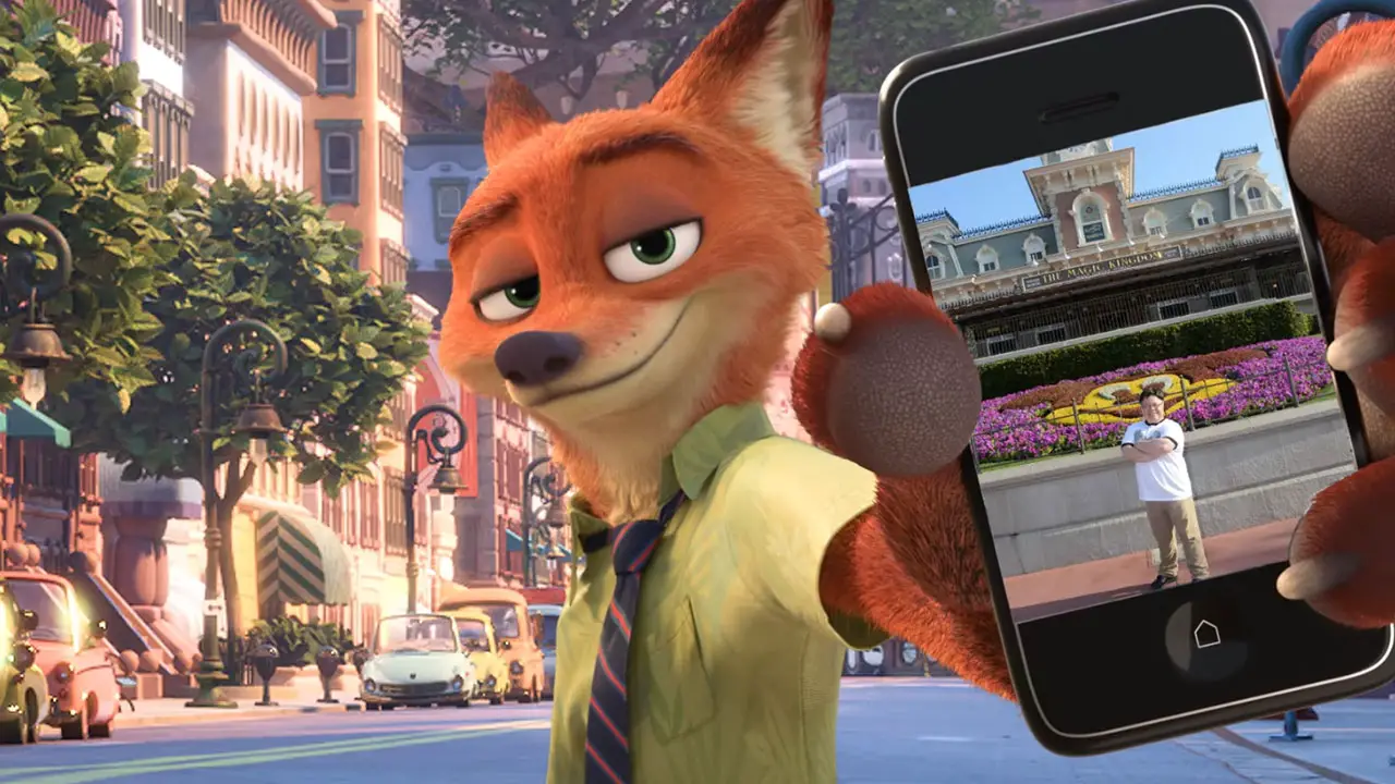 New Zootopia Animated Magical Shot available through Disney Photopass