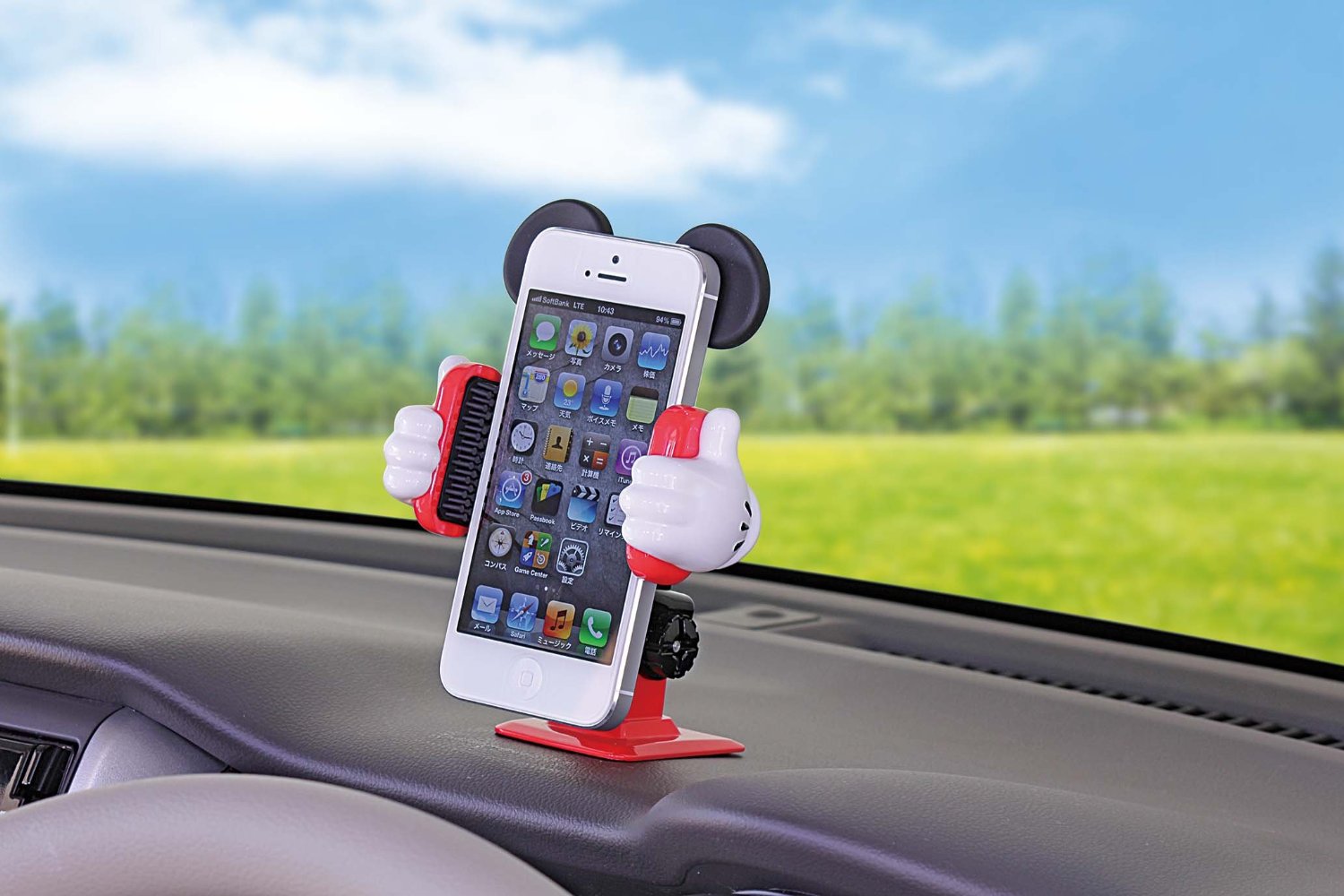 Keep Your Phone Secure and Hands Free with this Mickey Phone Holder