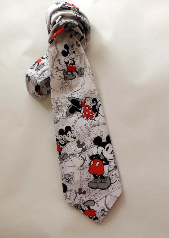 A Fun and Unique Mickey Tie for Dear Ol’ Dad