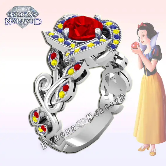 This Snow White Inspired Ring Is a Fairy Tale Come True