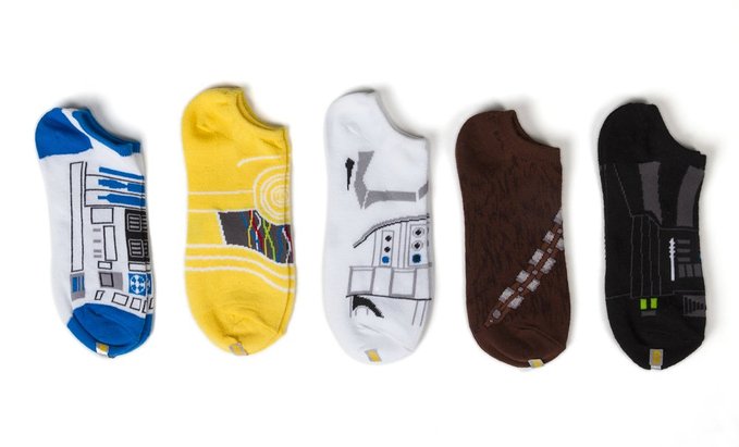 May the Force be with Your Feet with These Epic Star Wars Socks