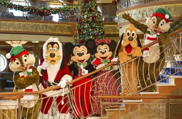 Celebrate Christmas on the High Seas with Disney Cruise Line