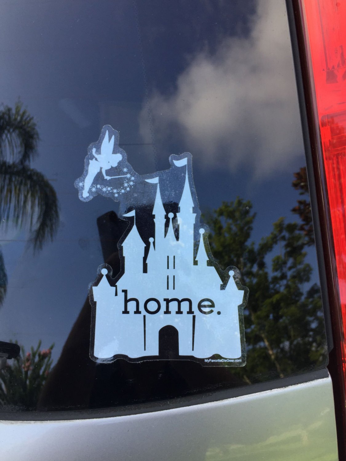 Disney is My Home Castle With Tink Decal