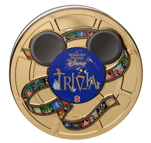 Wonderful World of Disney Trivia Game in Collectible Tin