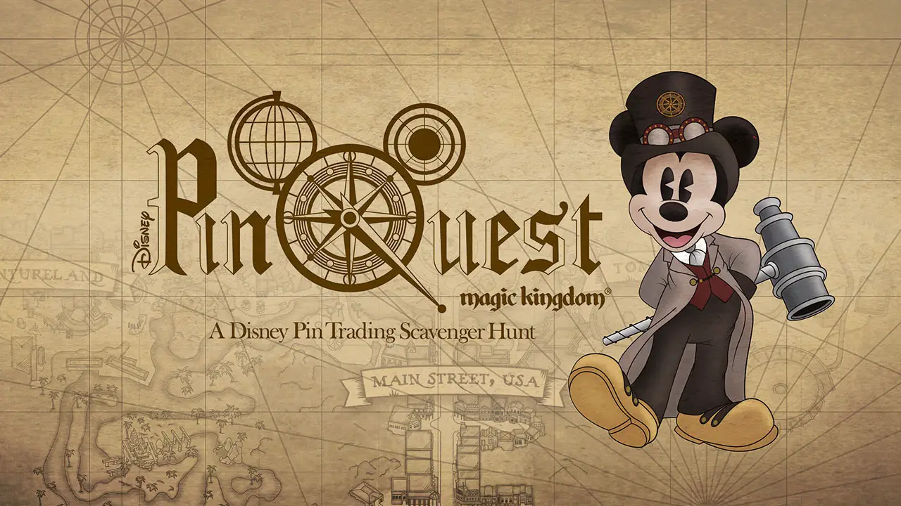 New Disney Pin Trading Scavenger Hunt Coming to Magic Kingdom