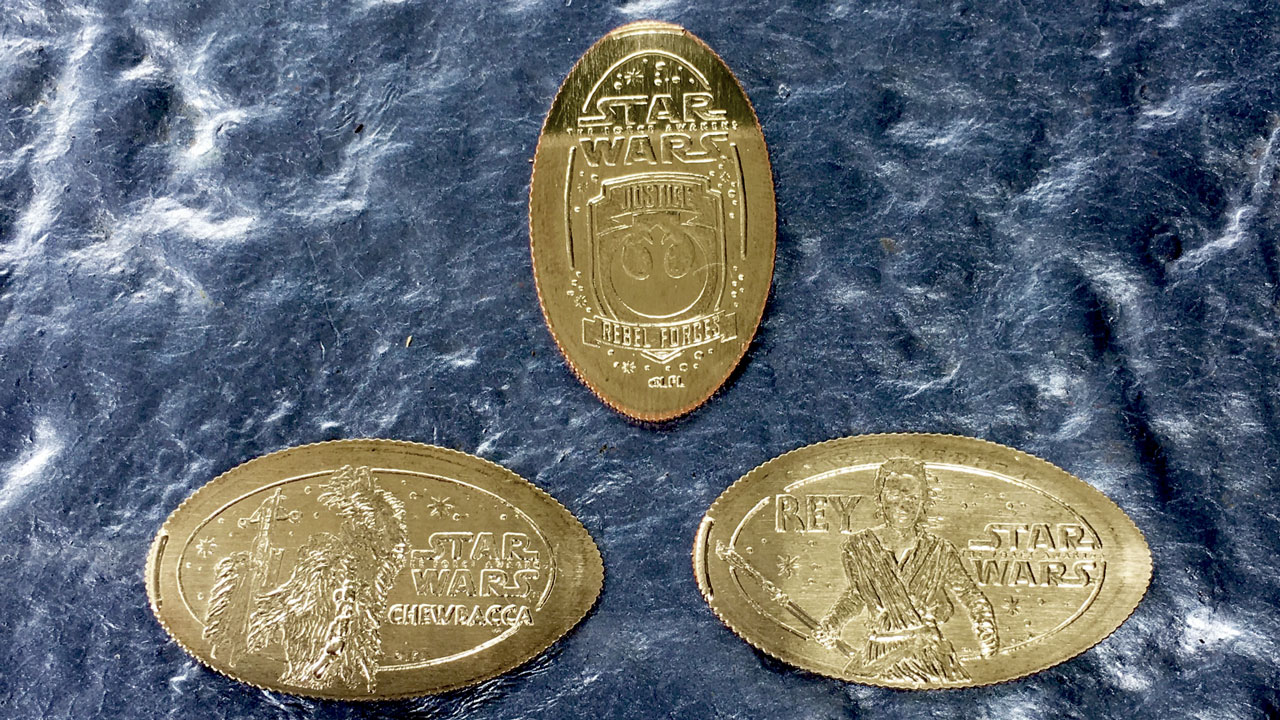 Star Wars Pressed Coin Machines Debut at Disneyland Resort
