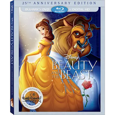 Coming Soon: Beauty and the Beast 25th Anniversary Blu-Ray