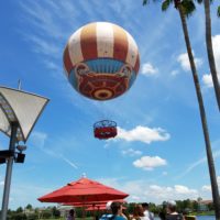 Soar High Above Lake Buena Vista on the Characters in Flight Balloon