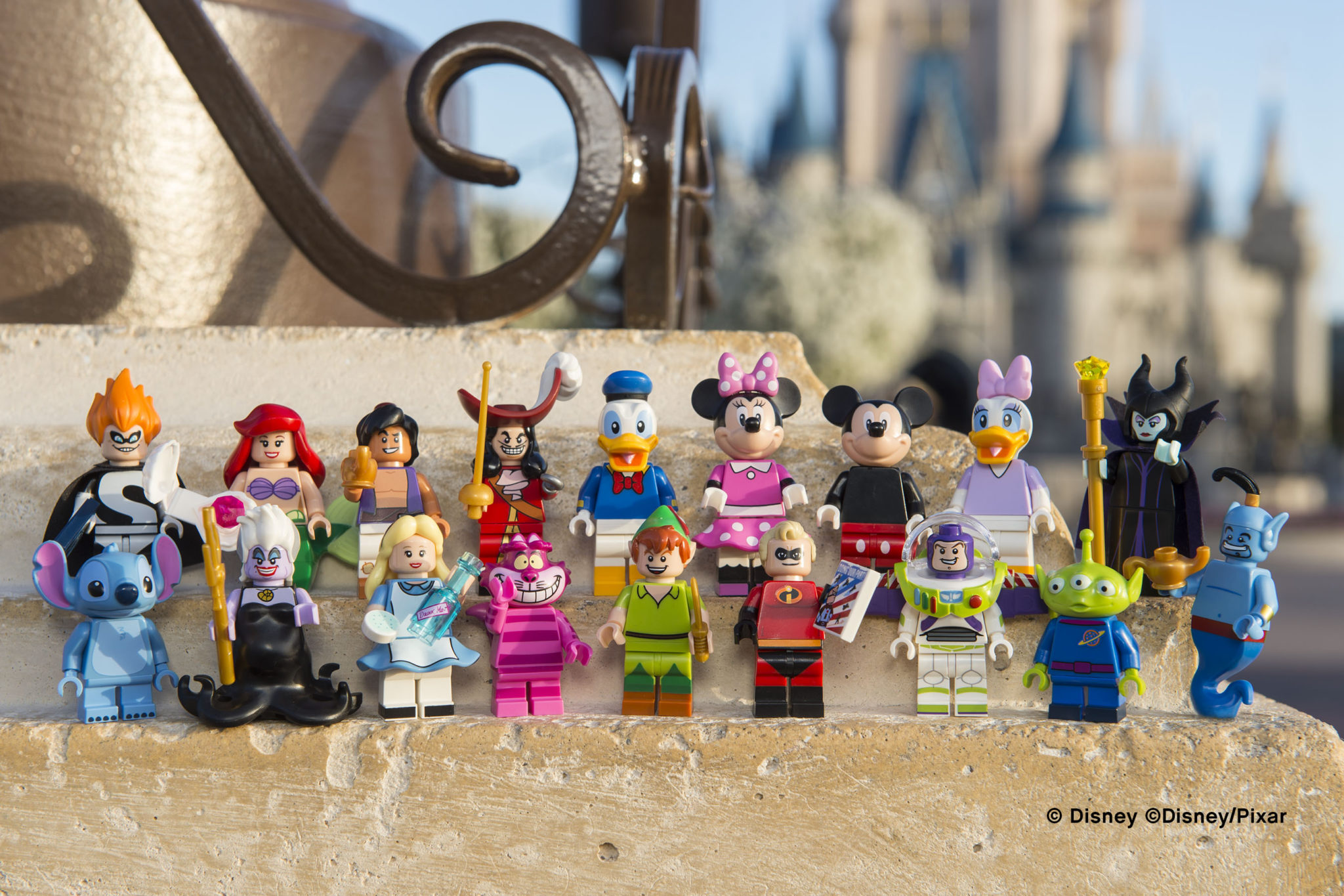 Complete your Lego Disney Castle with Lego Disney Minifigures