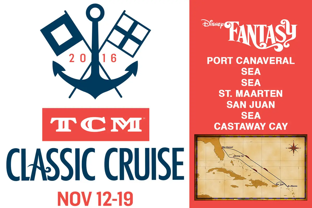 Special Guest Stars announced for Disney Cruise Line TCM Classic Cruise