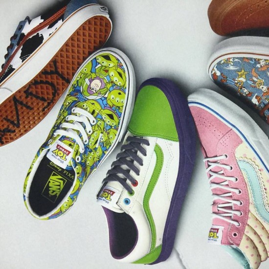 A Vans Toy Story Collection of shoes and accessories is in the Works