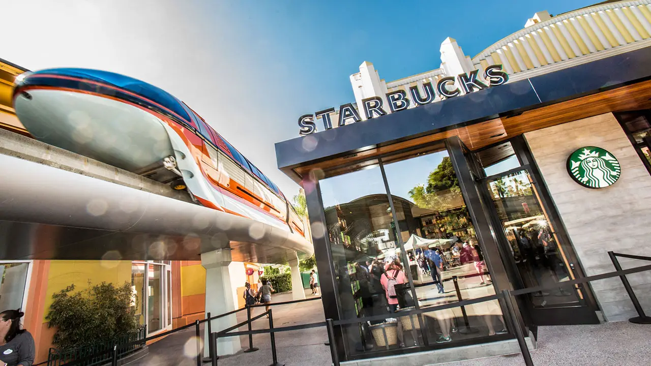 A New Starbucks Location is Now Open at Disneyland’s Downtown Disney District