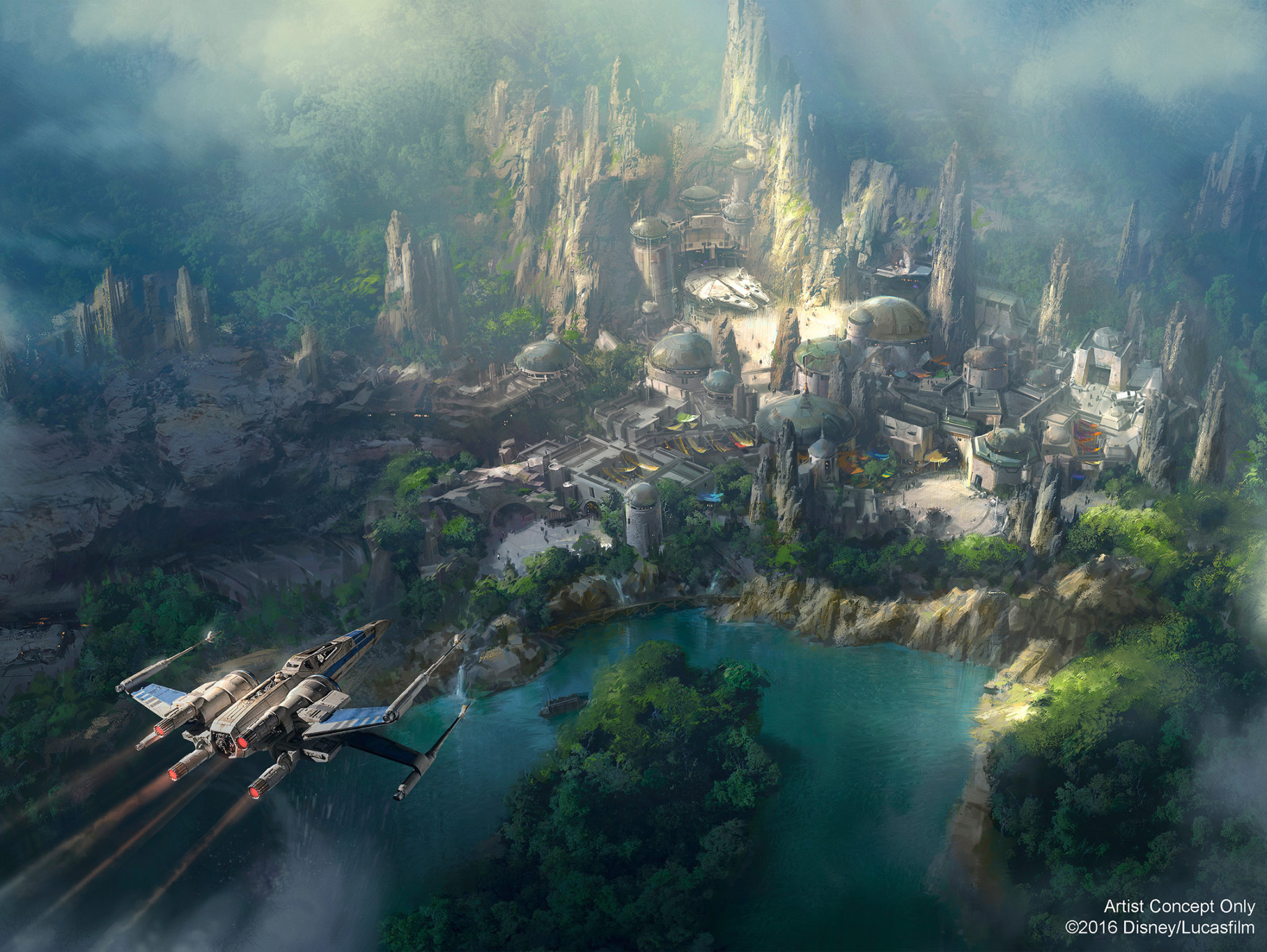New Sneak Peek of Disneyland’s Star Wars Land