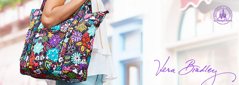 The Vera Bradley Mickey’s Magical Blooms Collection