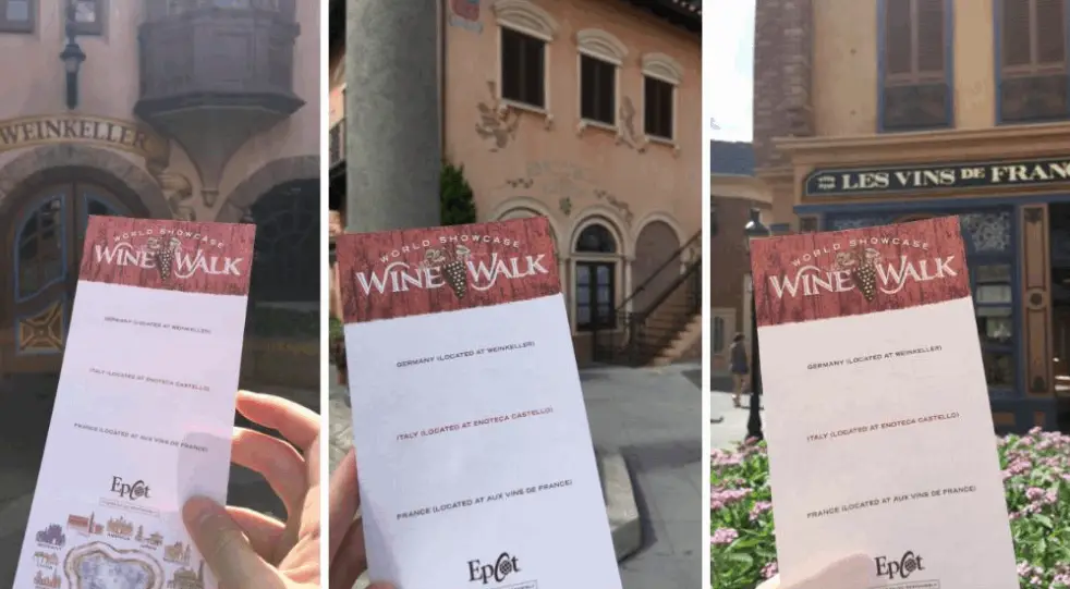 Epcot’s Best Kept Secret – The World Showcase Wine Walk
