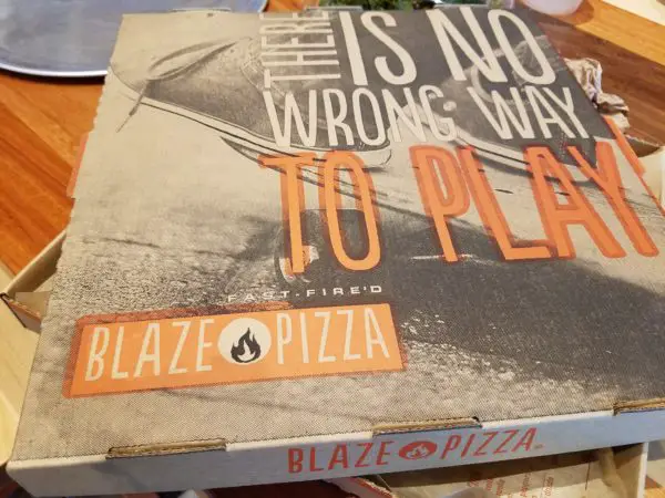 Blaze Pizza Review in Disney Springs