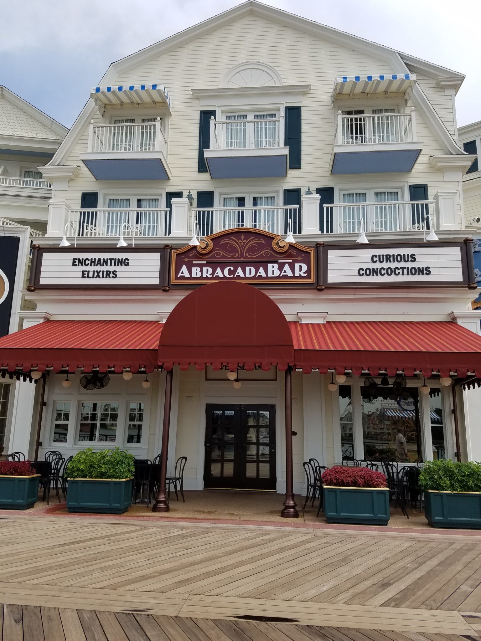AbracadaBar in Disney’s Boardwalk Offers Curious Cocktails in a Magical Atmosphere
