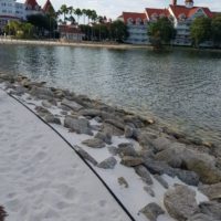 From Sand to Rocks: Changes to Grand Floridian Shoreline