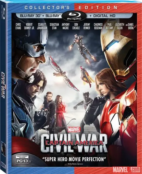 “Captain America: Civil War” Comes Out On Blu-Ray 3D