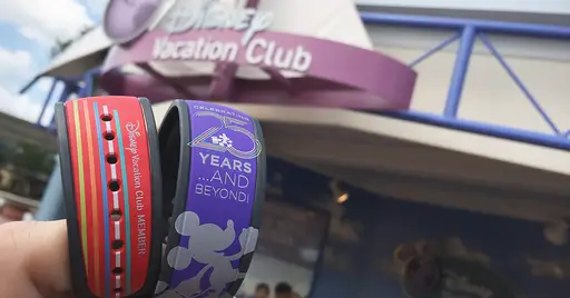 Celebrate The Disney Vacation Club with DVC 25th Anniversary Magic Bands
