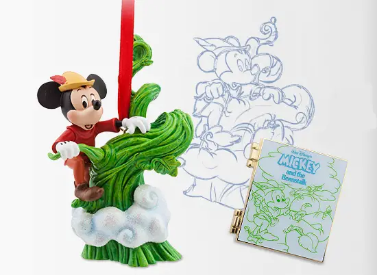 Disney Store Monthly Sketchbook Ornament and Pin Series