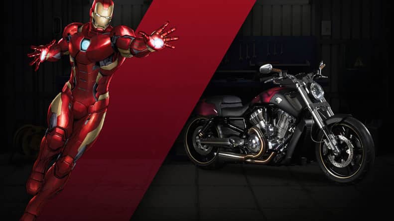 Marvel & Harley-Davidson Partner For New Superhero Motorcycles