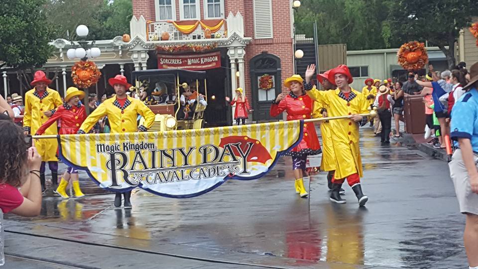Magic Kingdom’s Rainy Day Cavalcade at Walt Disney World