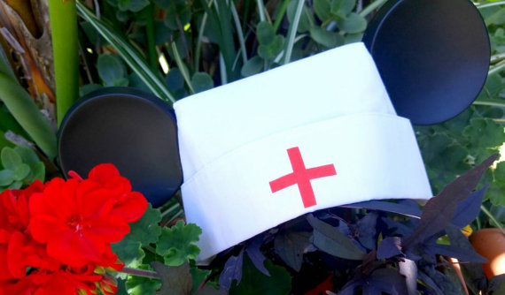 Fantastic Mickey Ears Nurse Hat, for the Disney Loving Nurse