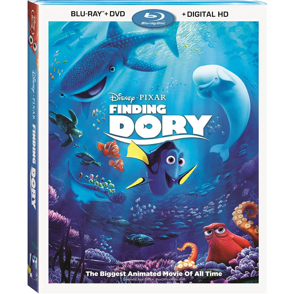 Disney/Pixar’s Finding Dory on Digital HD Oct 25 & DVD Blu-ray Nov 15