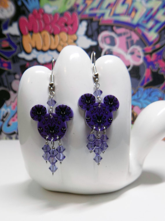 Frightfully Beautiful Haunted Mansion Inspired Earrings