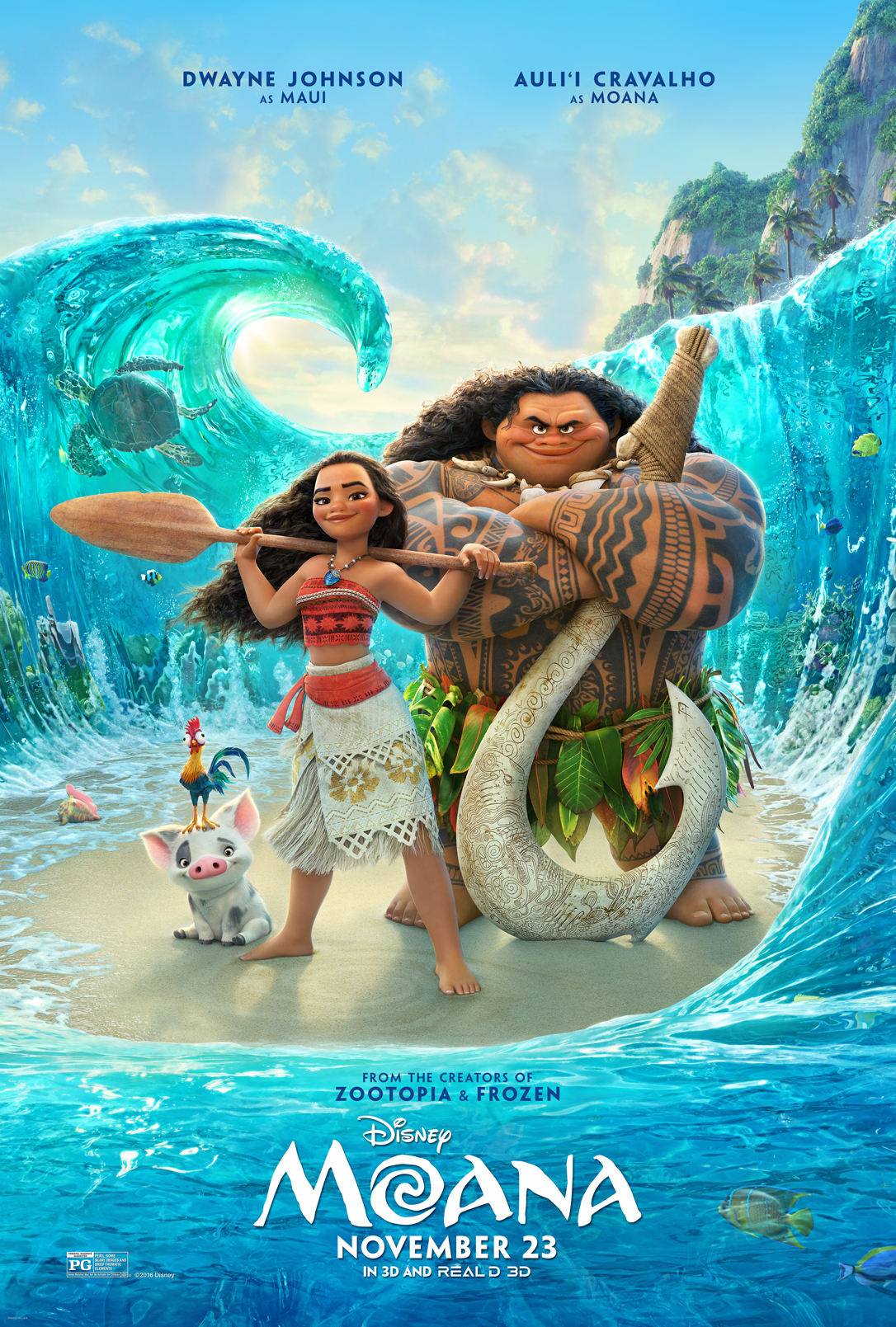Moana’s New Poster And Trailer!