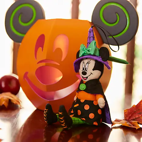 Disney Parks Exclusive Mickey Mouse Jack O’Lantern Luminary Tin