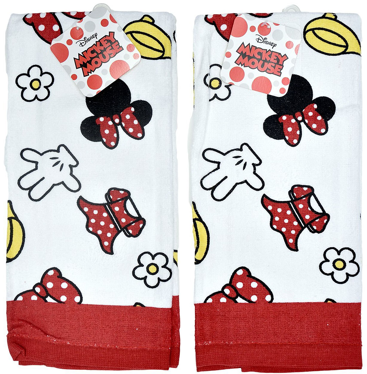 Cute as Polka-Dots and Bows Minnie Mouse Kitchen Towels
