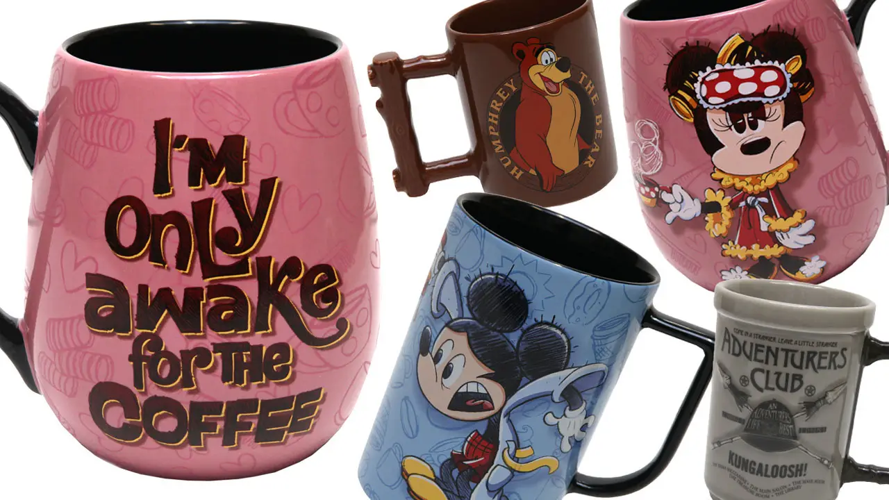 Celebrate National Coffee Day with a Look at the New Mugs Coming Soon to Disney Parks