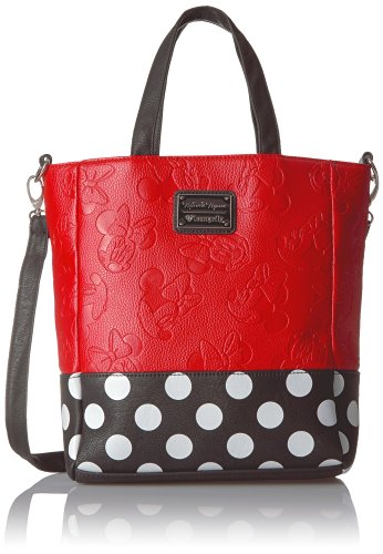 Loungefly Embossed Leather Red Minnie Mouse Purse