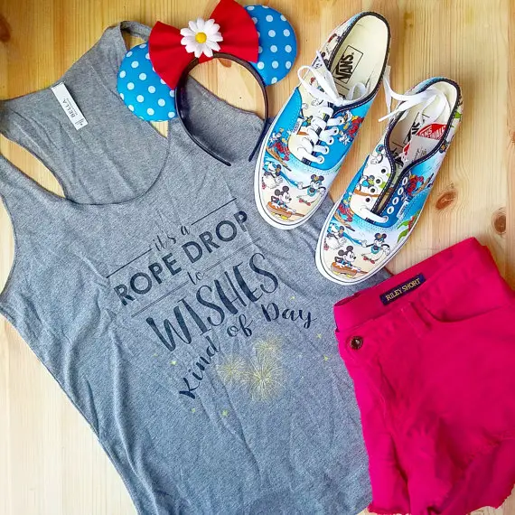 Make your Statement with the Disney Rope Drop Forever Tank Top