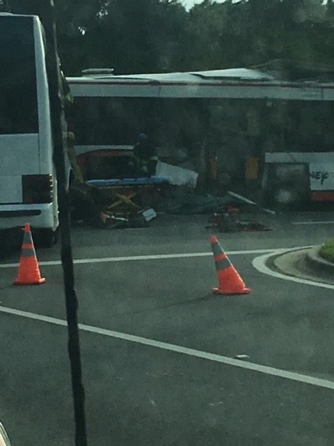 Bus on Bus accident at Walt Disney World