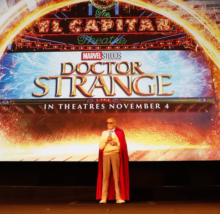Stan Lee Delights The Crowd At Special “Doctor Strange” Screening