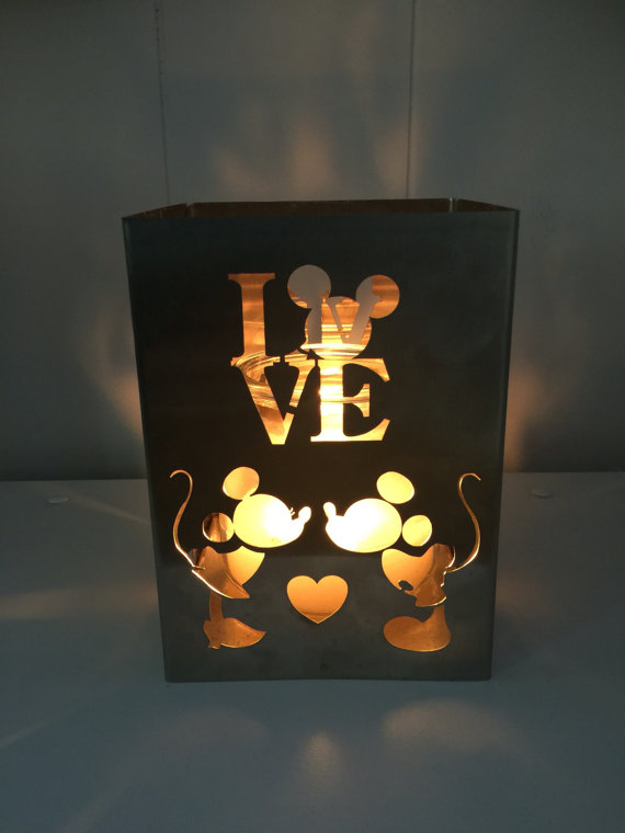 Glowingly Beautiful Disney Inspired Candle Holders
