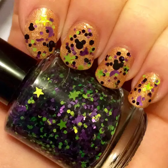 Get a Little Spooky with Hocus Pocus Inspired Mickey Nail Polish