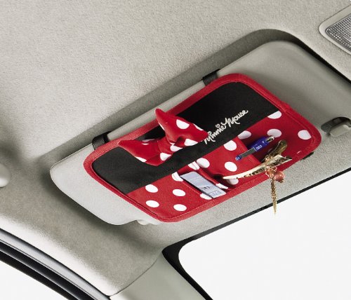 Add an Extra Disney Touch with a Minnie Mouse Car Visor Storage Pocket