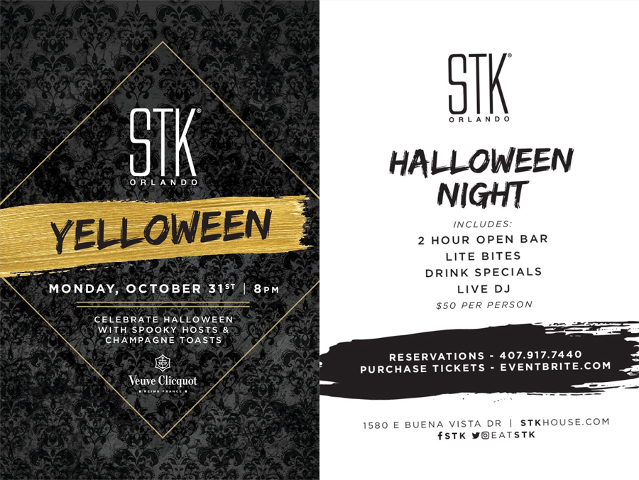 STK hosting Yelloween Bash on Halloween Night