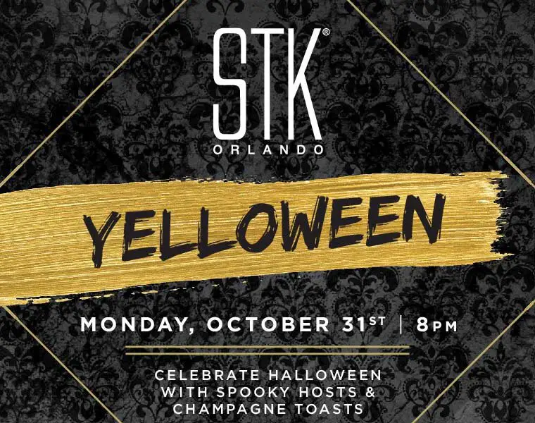 Celebrate Halloween with STK Yelloween in Disney Springs