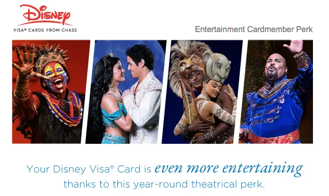 New Broadway Perks for Disney Visa Cardmembers