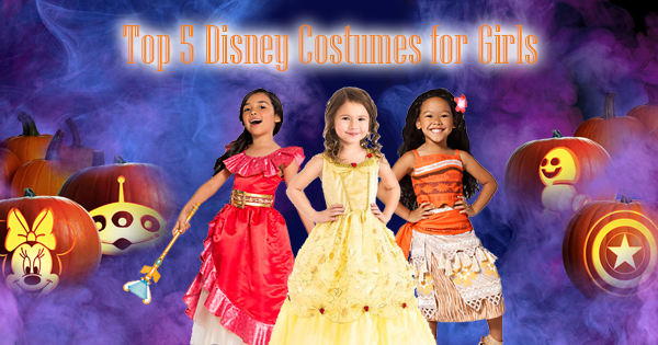 Top 5 Disney Costumes for Girls this Halloween Season