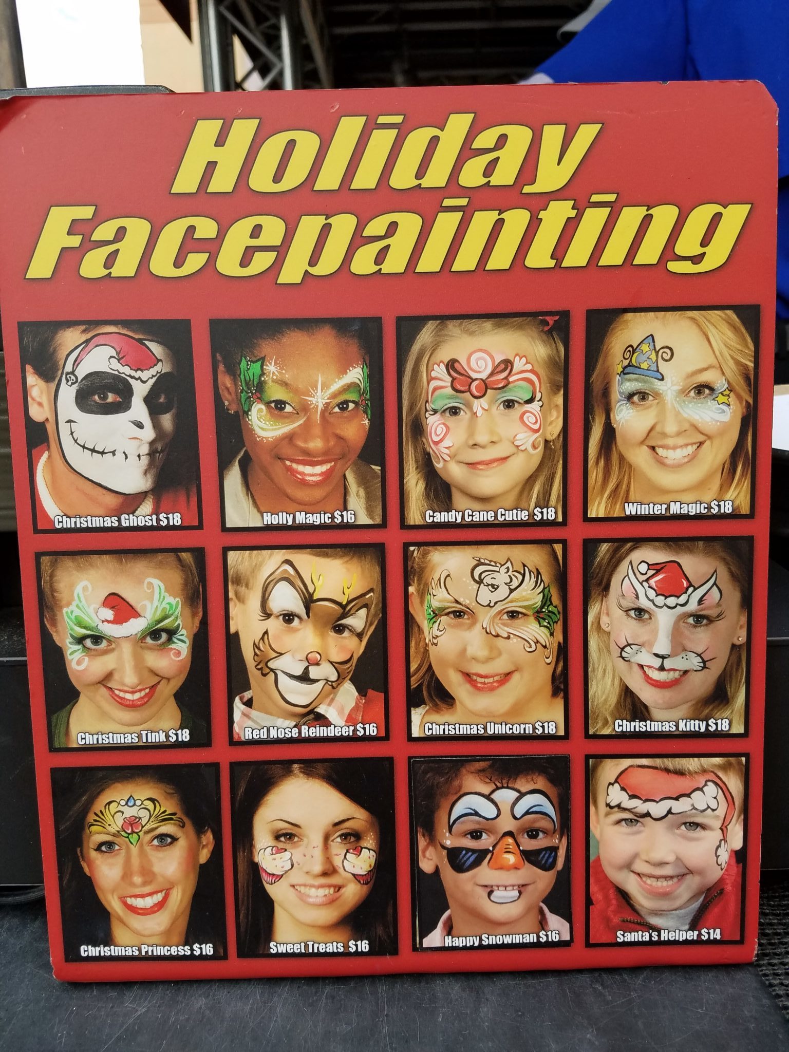 Holiday Face Painting Now Available At Disney’s Hollywood Studios