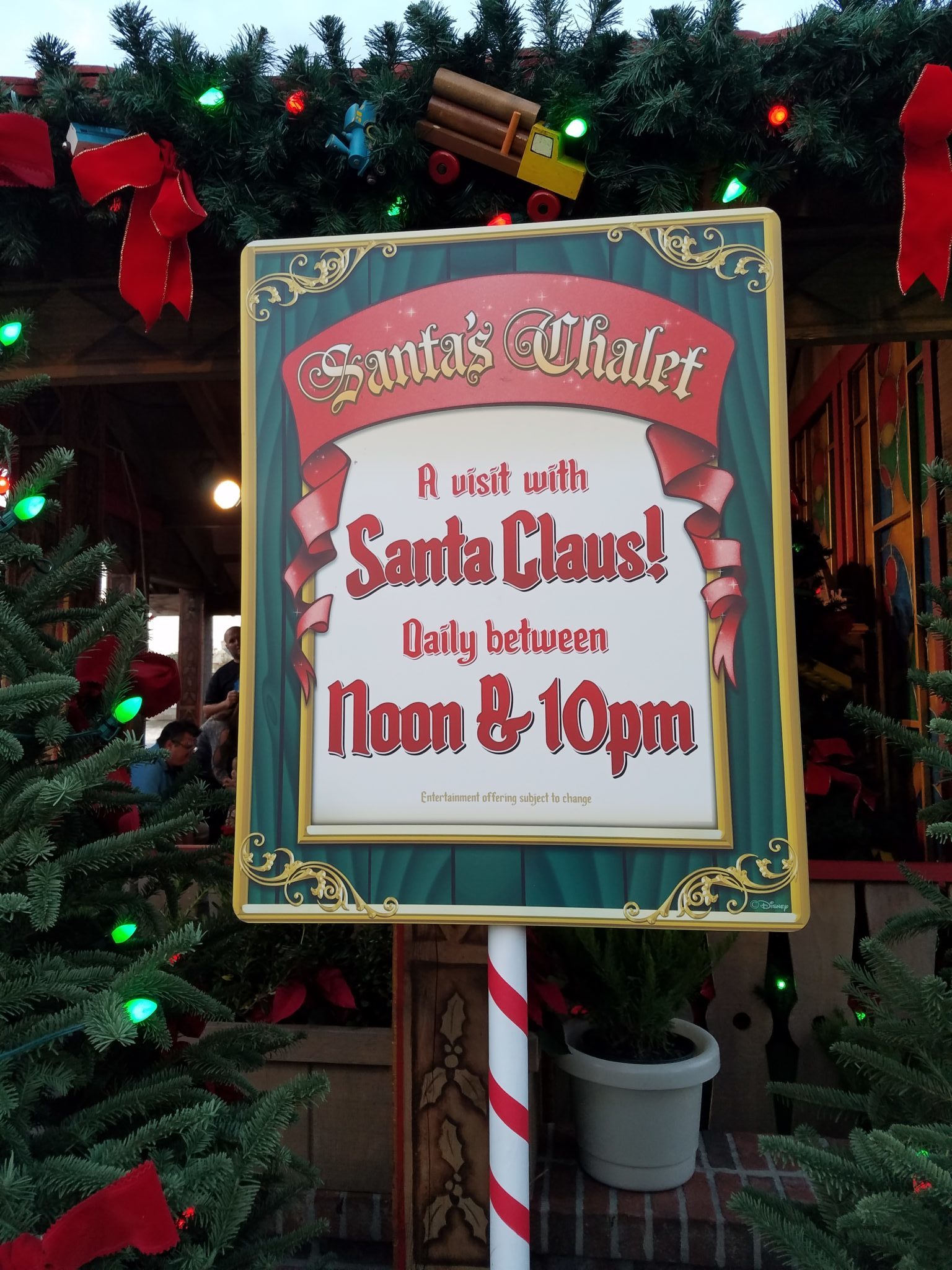 It’s Time To Meet Santa Claus In His Chalet At Disney Springs