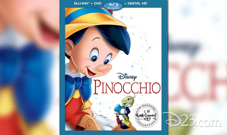 “Pinocchio” is coming to Disney Bluray & DVD!
